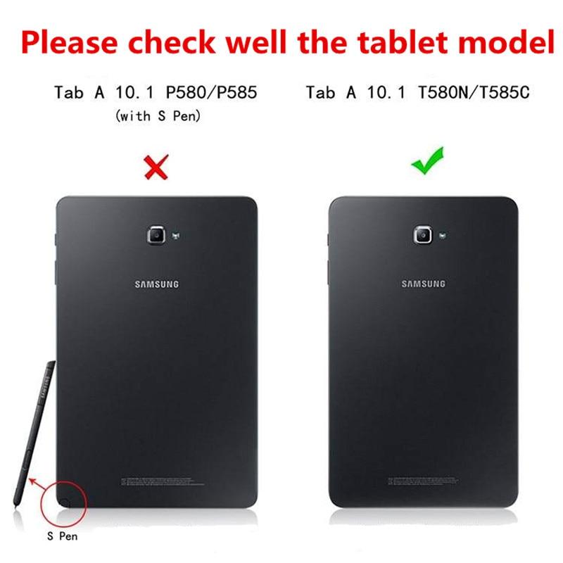 Bao Da Họa Tiết Sư Tử Cho Samsung Galaxy Tab A 6 2016 A6 10.1 Sm-T580 T585