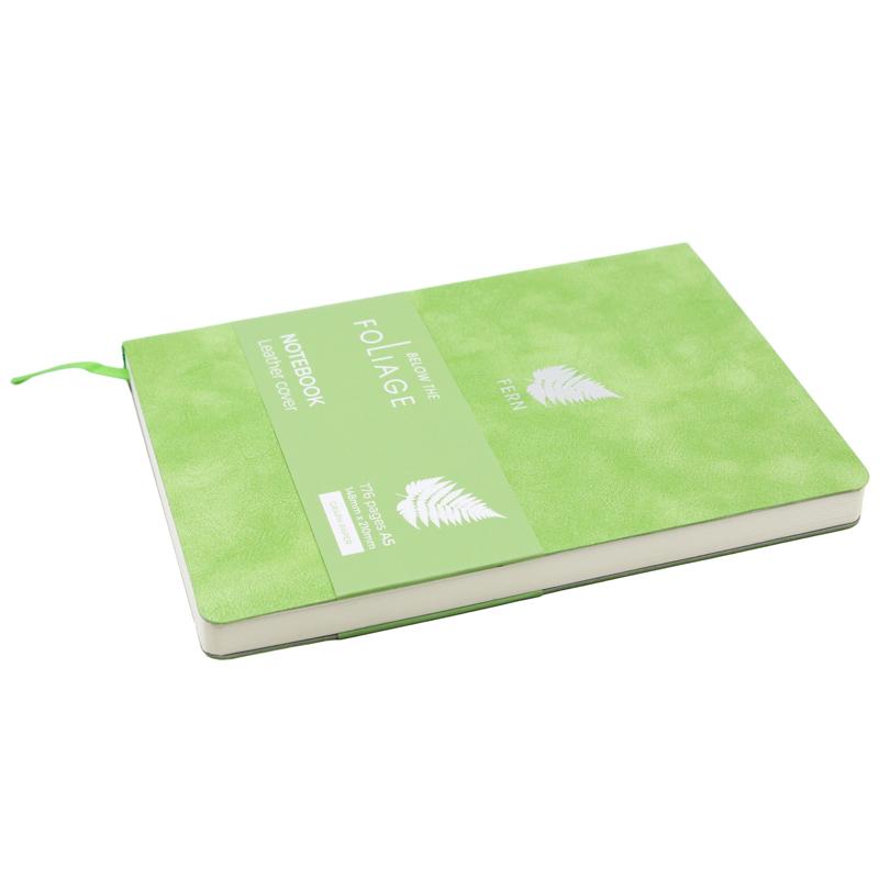 Sổ Bìa Da A5 - Caro - 176 Trang 100gsm - The Sun - Fern