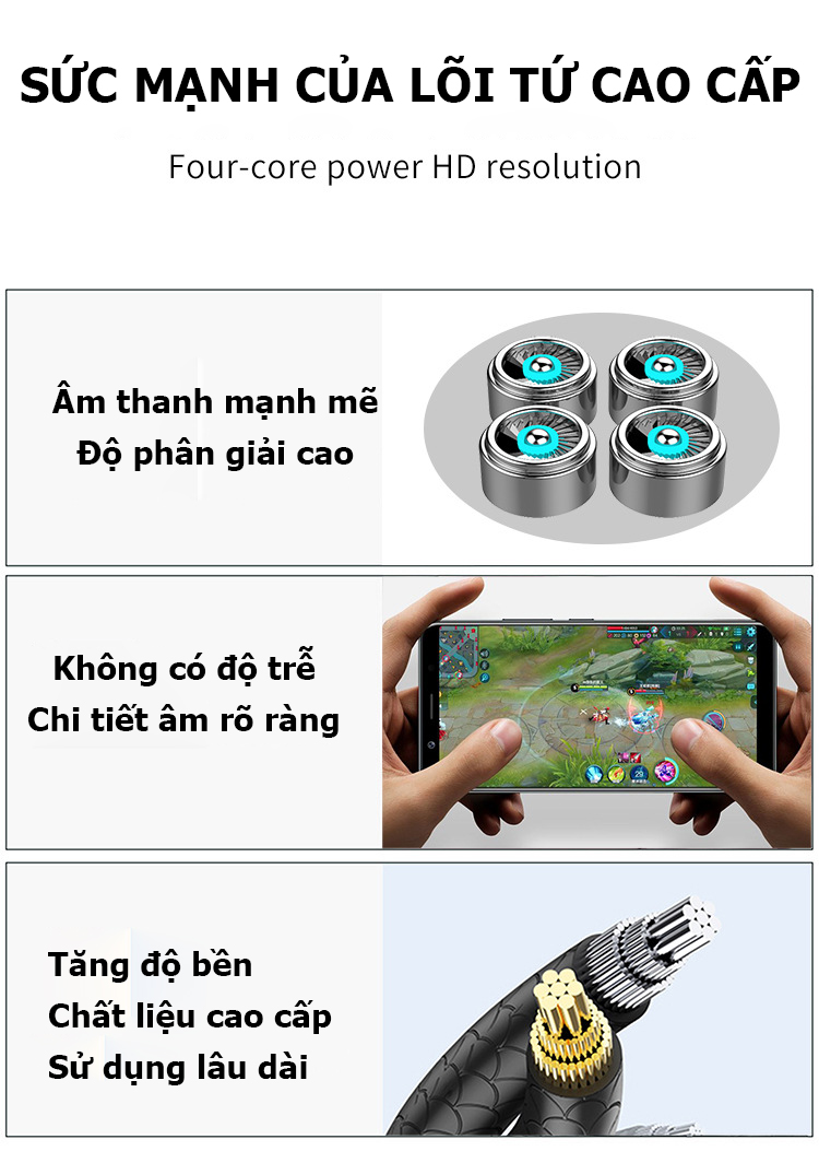 Tai nghe nhét tai có dây POERMAX T3 Âm Thanh Chân Thực Bass Mạnh- Hàng Chính Hãng