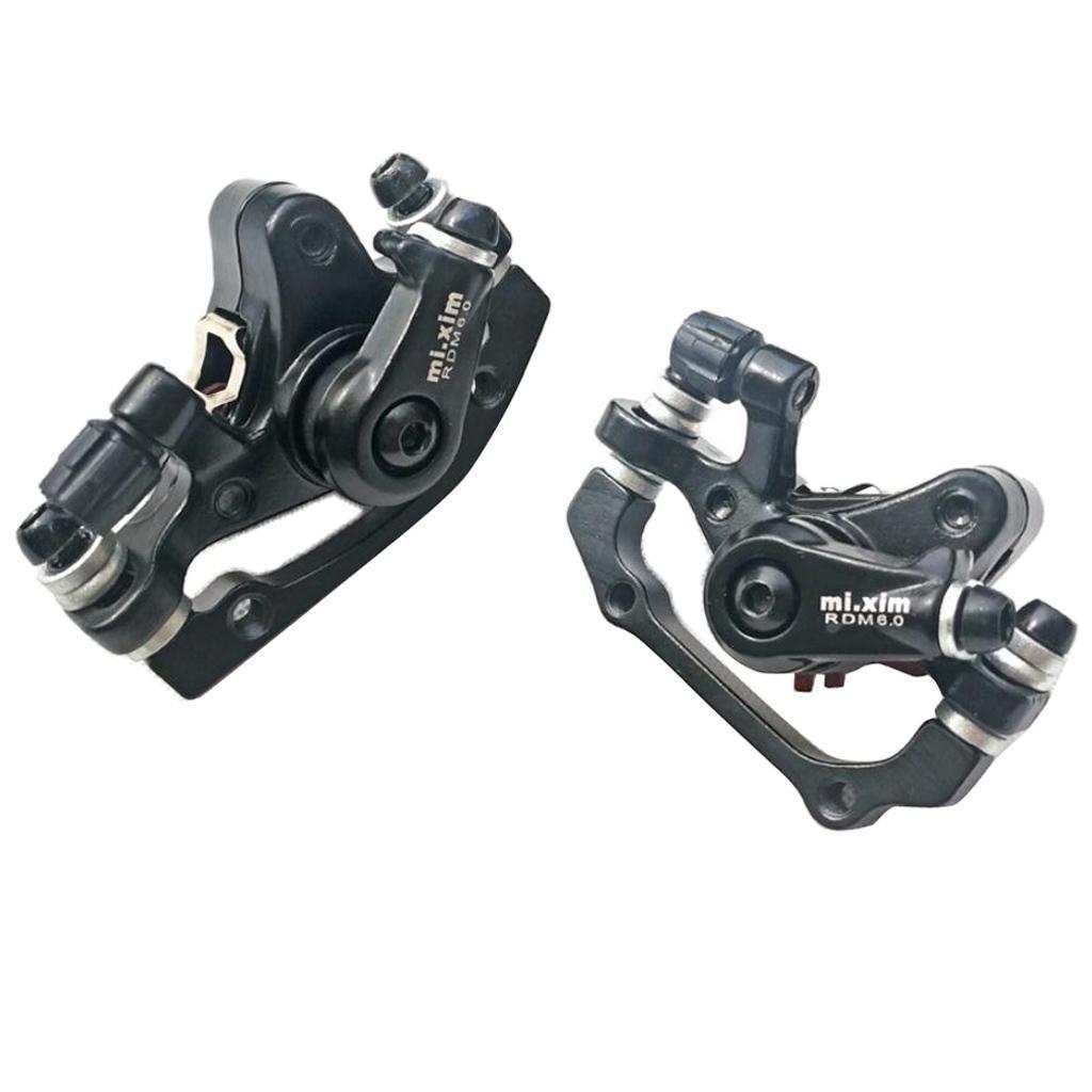 1 Pair Aluminium Alloy Mechanical Disc Brake Calipers Front For Bike