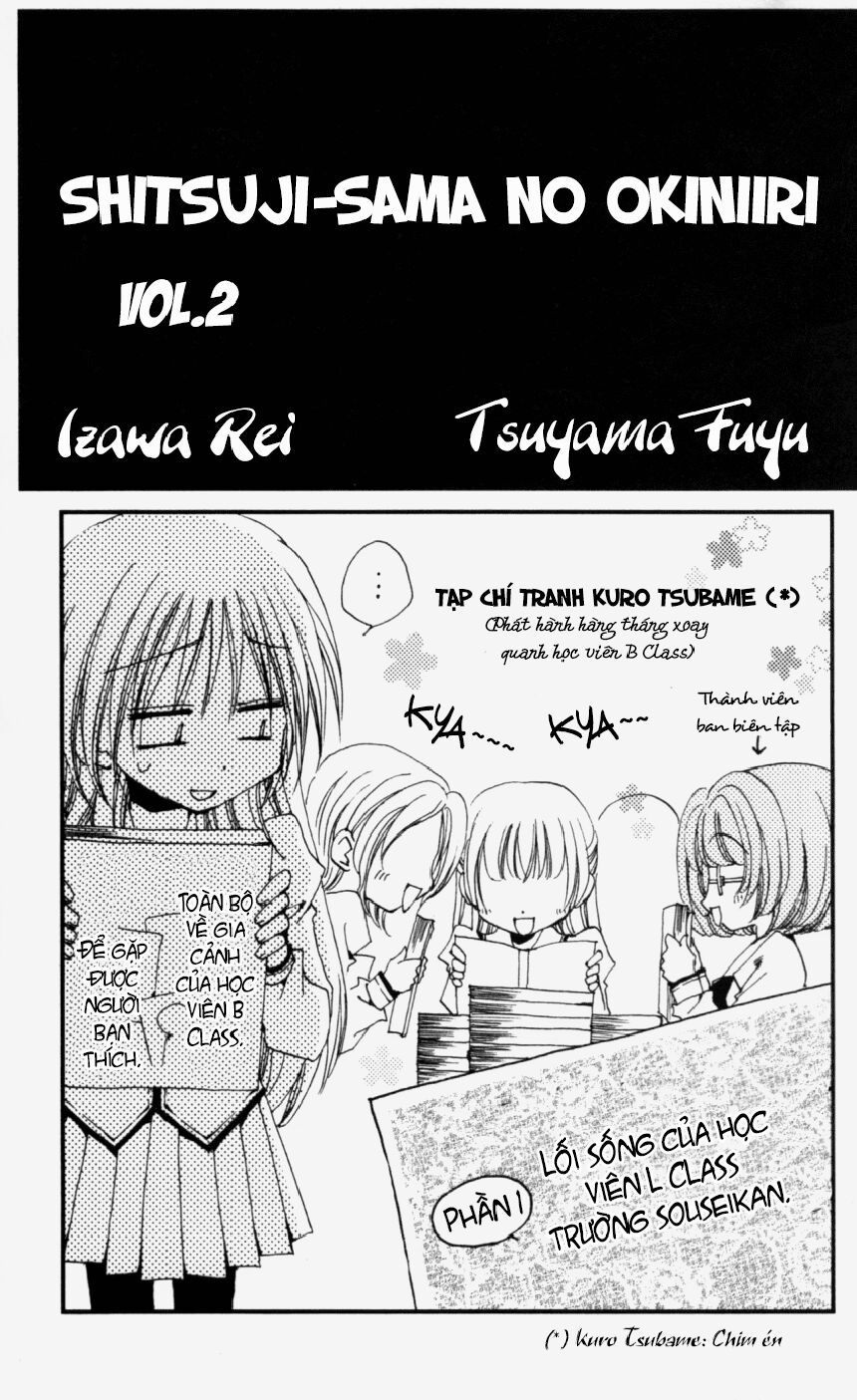 lớp học quản gia - shitsuji-sama no okiniiri chapter 5 1