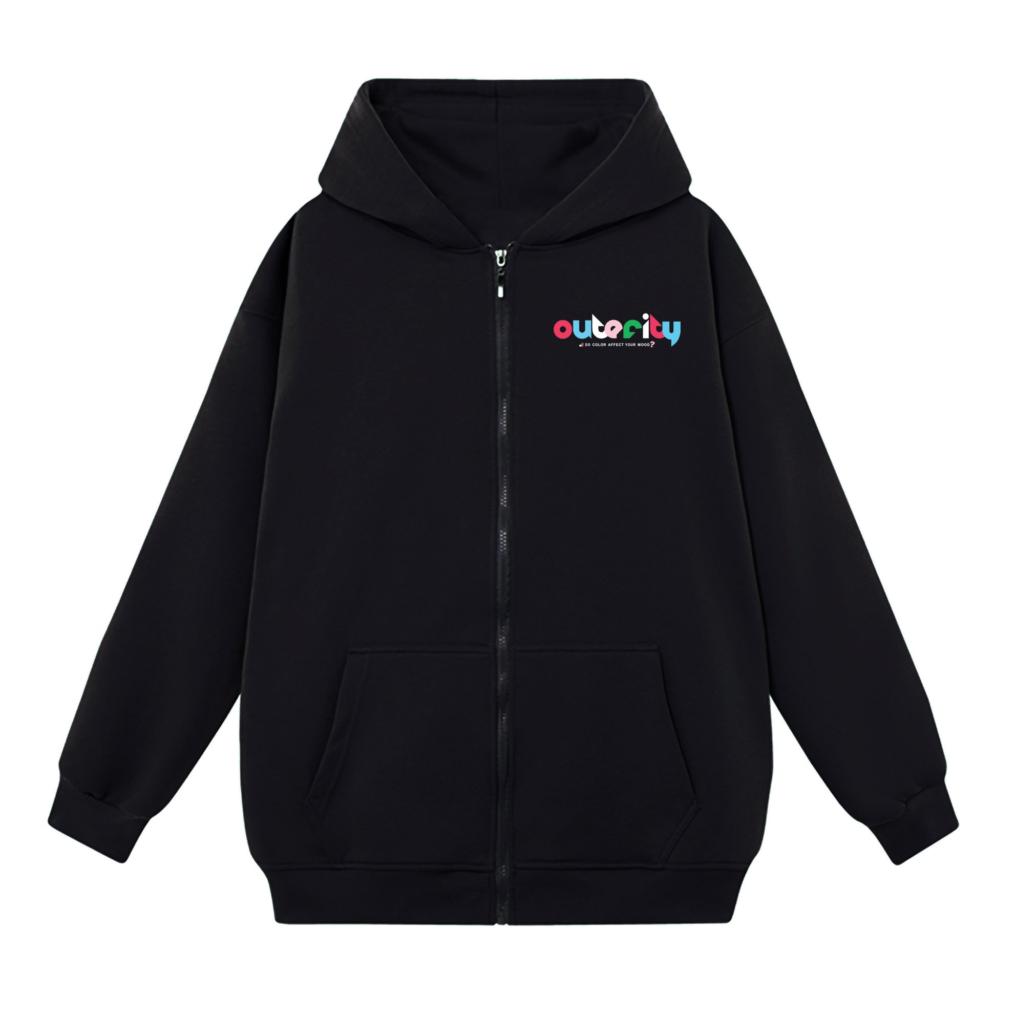 Áo khoác nỉ nam nữ Hoodie Zip SAM CLO có mũ khóa kéo chất tay dài thu đông form rộng ZIP OUTER MOOD