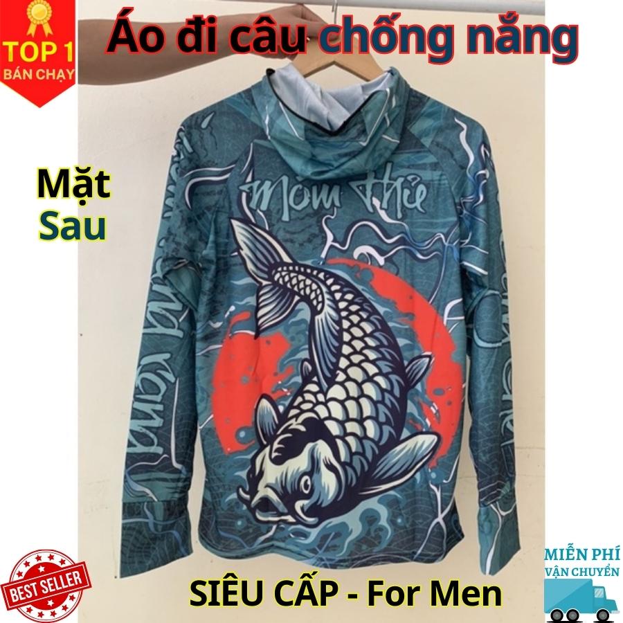 Áo câu cá thời trang chống nắng F11 Tiger đủ size từ 50-85kg - Áo đi câu chất liệu chống tia UV cao cấp D Danido