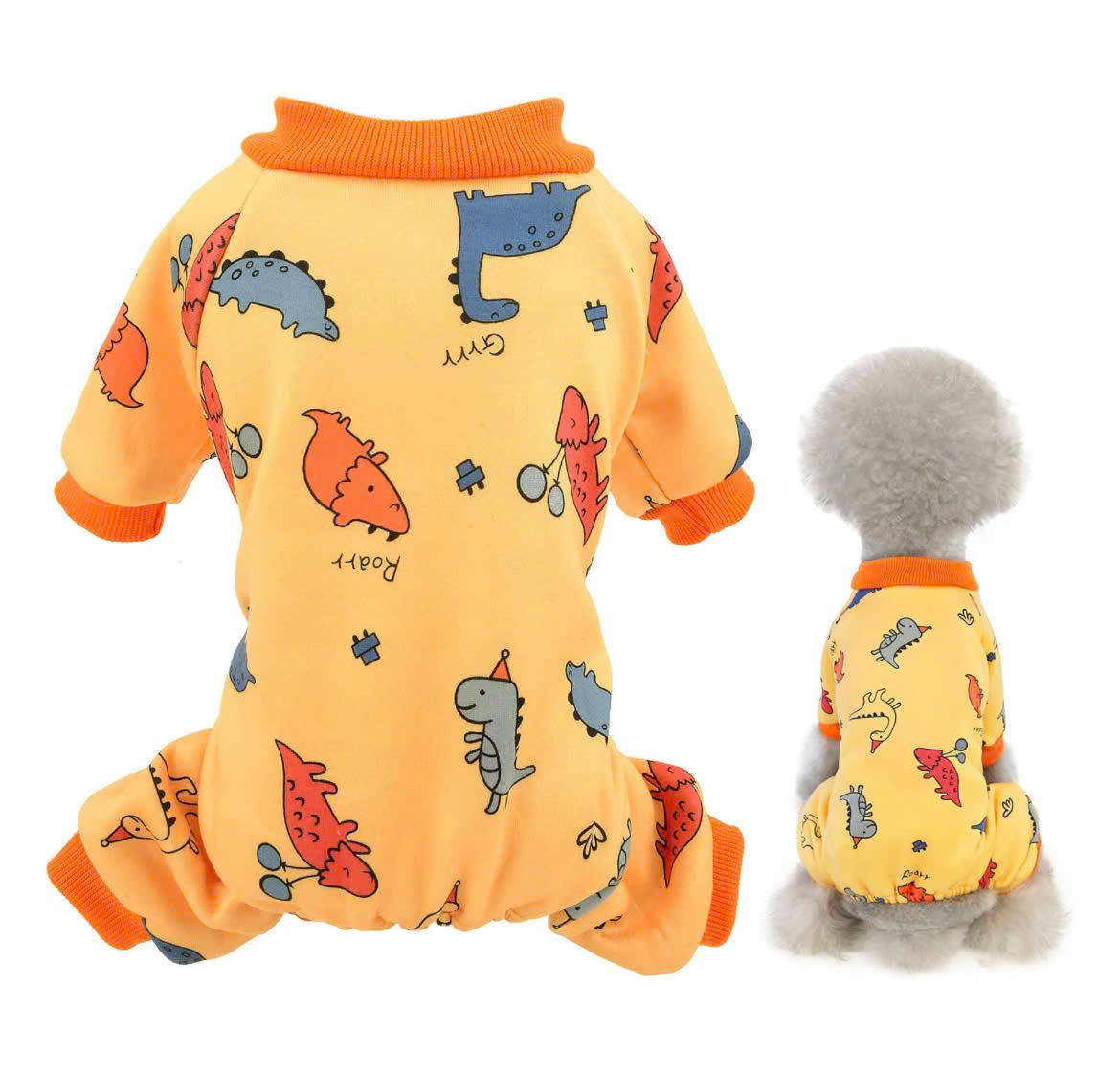 ÁO THUN NỈ KHỦNG LONG XINH TỪ 1-4.5KG DÀNH CHO THÚ CƯNG CHÓ MÈO