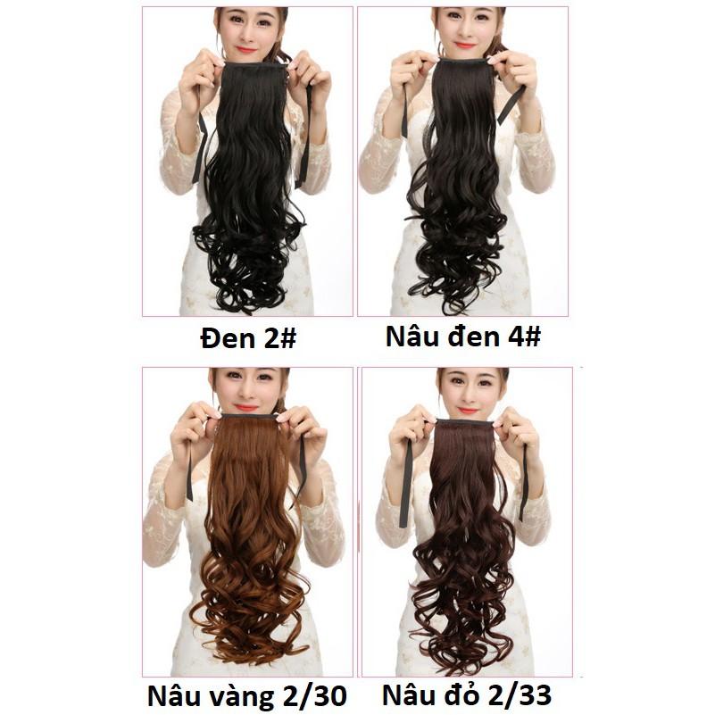 Tóc cột xoăn 50cm C136