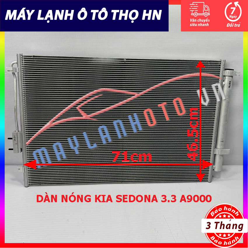 Dàn  nóng Kia Sedona 3.3  Hàng xịn Hàn Quốc