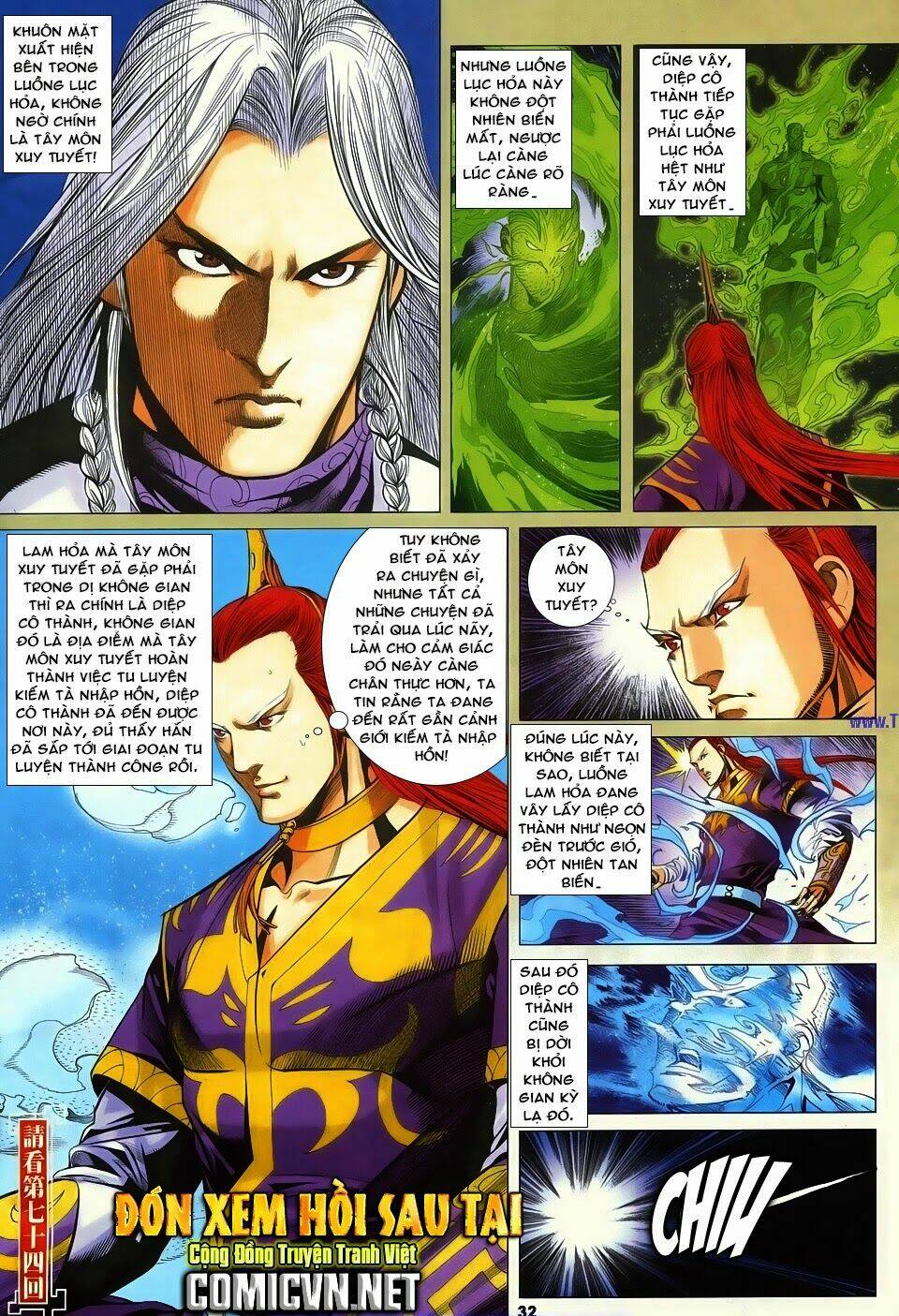 cổ long quần hiệp truyện chapter 73 33