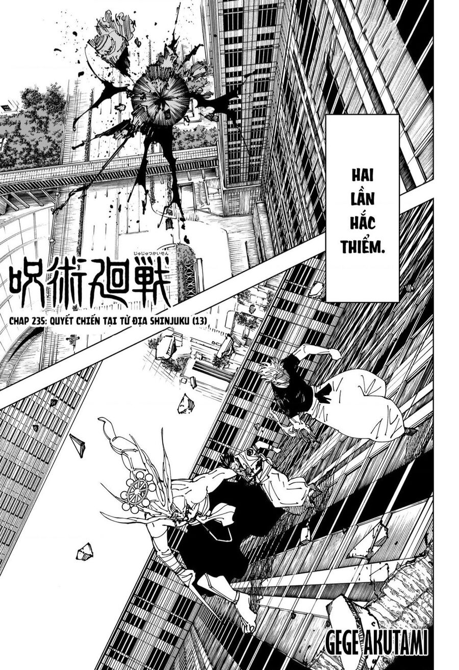 jujutsu kaisen - chú thuật hồi chiến chapter 235 2