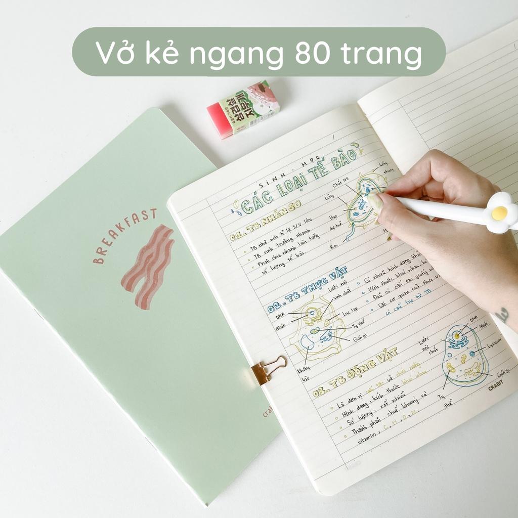 Vở Kẻ Ngang, Cornell, Ô Vuông 80 120 Trang, Vở Học Sinh Studygram