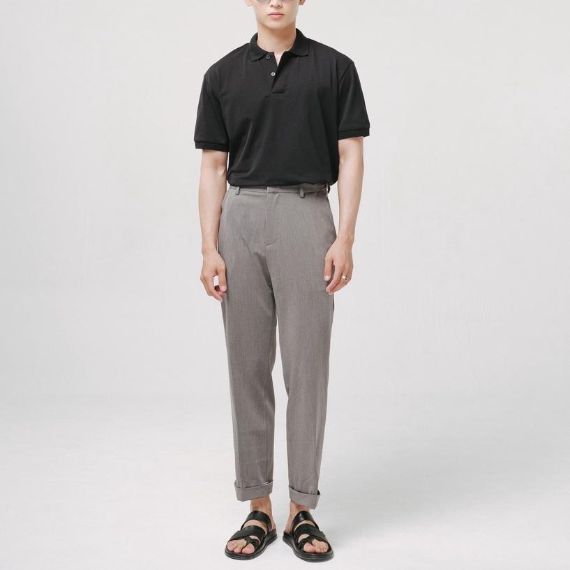 Áo thun polo nam màu trơn SSSTUTTER refined fit sơ vin linh hoạt phong cách hàn quốc SSS BLANK POLO