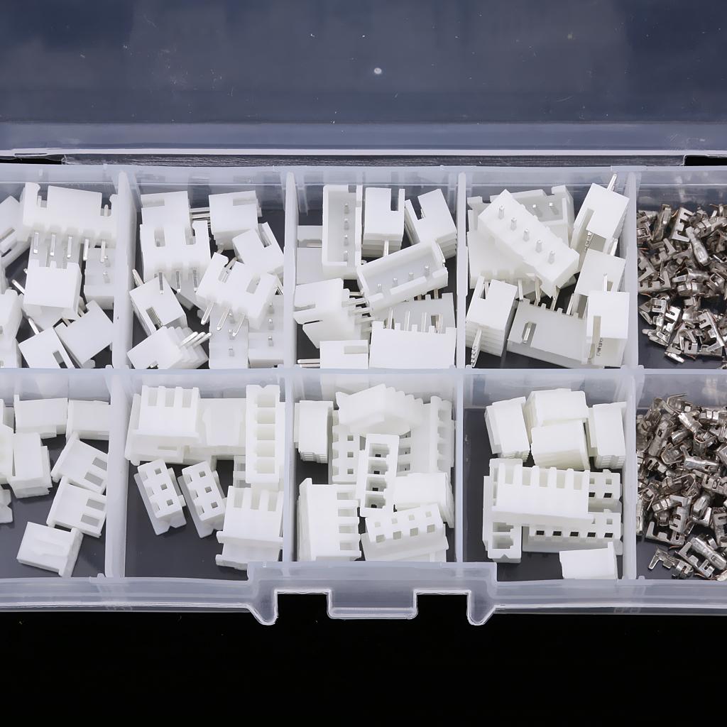 150 PCS 40 Set 2Pin-5Pin Header Draht Pitch Terminal  Kits