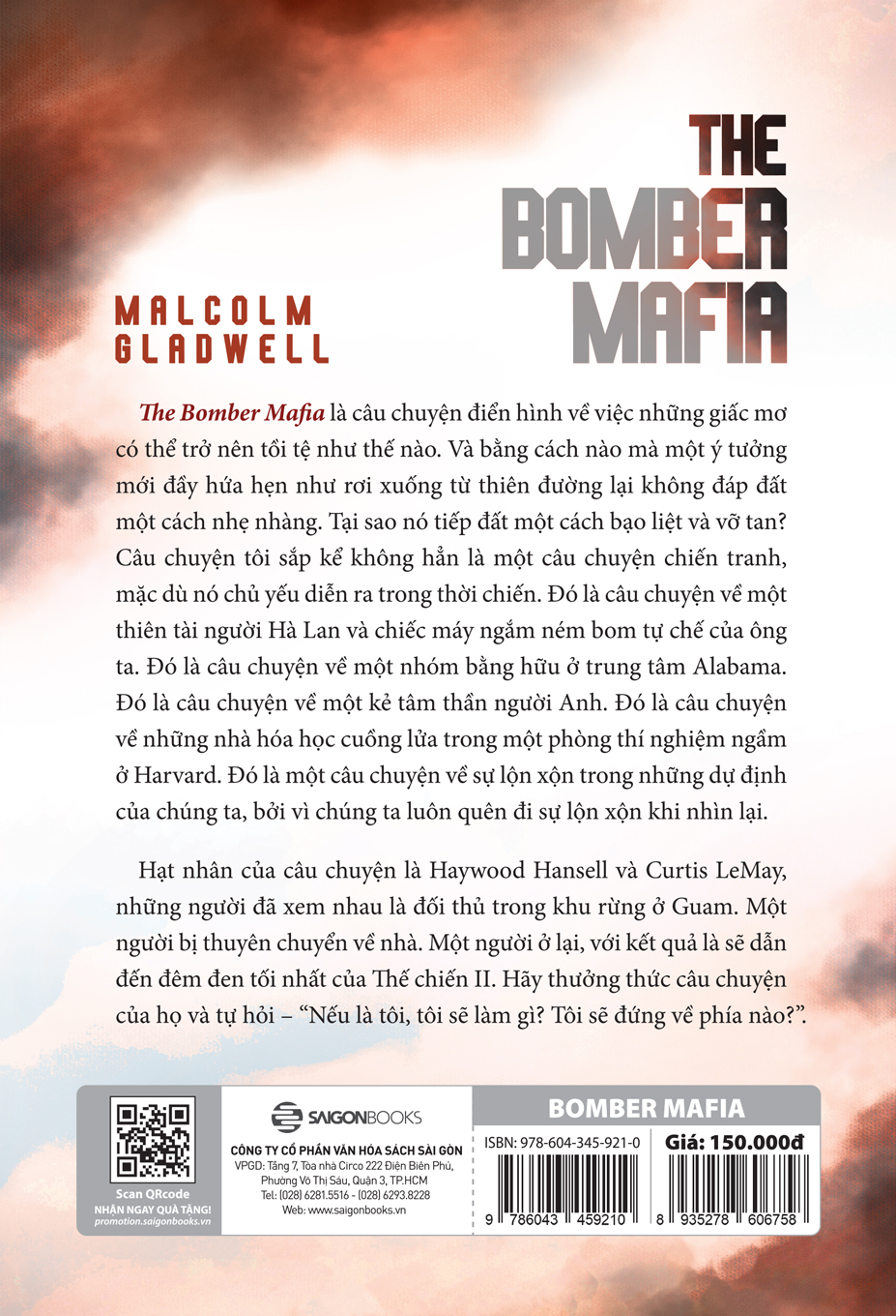 The Bomber Mafia: Giấc mơ, cám dỗ và đêm dài nhất trong Thế chiến II - Tác giả Malcolm Gladwell