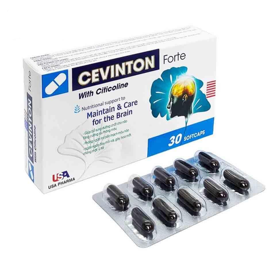 CEVINTON FORTE - VIÊN HOẠT HUYẾT BỔ NÃO - HỘP 30 VIÊN