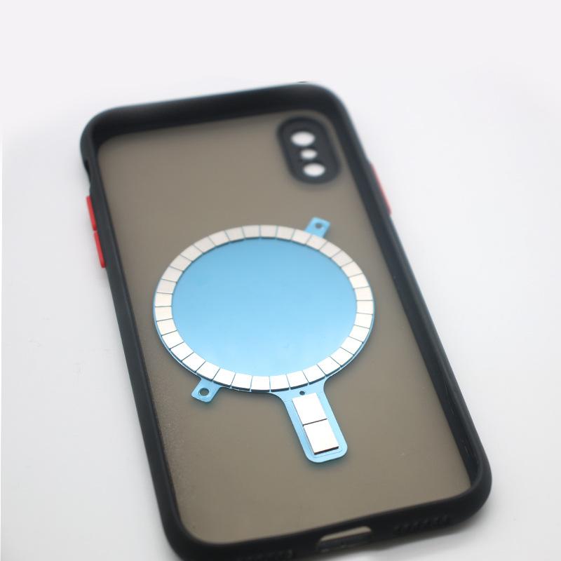 Nhẫn nam châm sạc không dây cho iPhone 12 11 Pro Max 12 Mini XR XS Max 8 Bộ sạc điện thoại di động cho iPhone 12 Pro Max Magnet