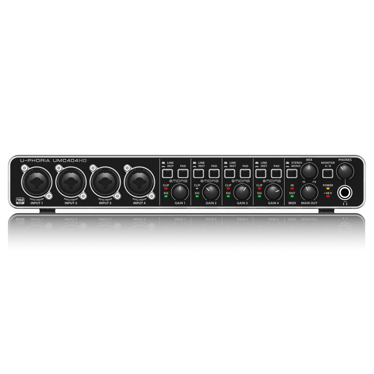 Behringer U-PHORIA UMC404HD Audio Interface - Hàng Chính Hãng