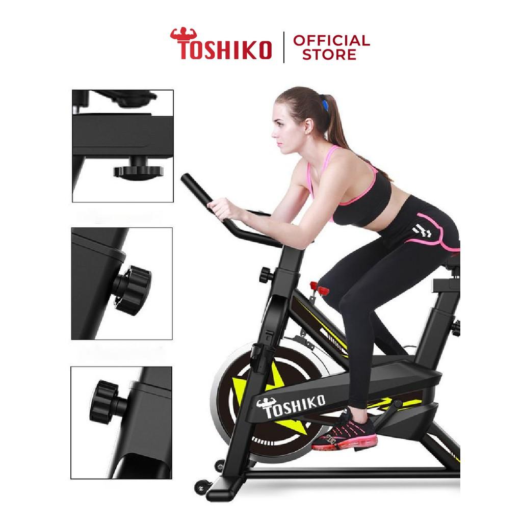 [Lắp đặt tại nhà] Xe đạp tập thể dục thể thao, gym, fitness tại nhà Toshiko X9 - giúp tăng cơ, giảm mỡ hiệu quả