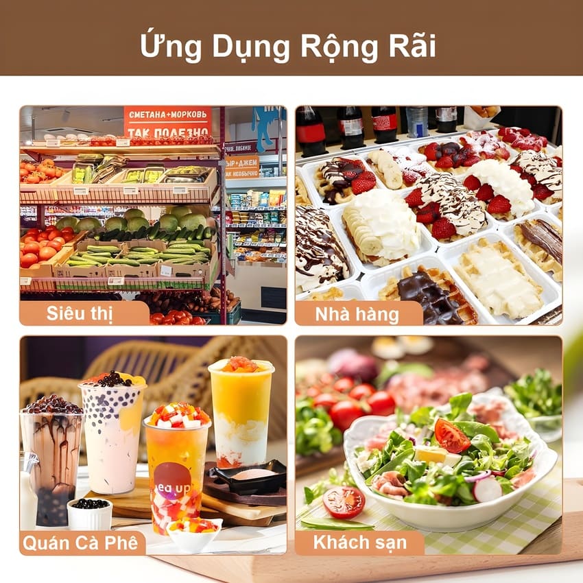 Máy thái lát rau củ quả và thịt đông lạnh tự động thương hiệu Anh Quốc AOSIDA QP-D003 - Hàng Nhập Khẩu