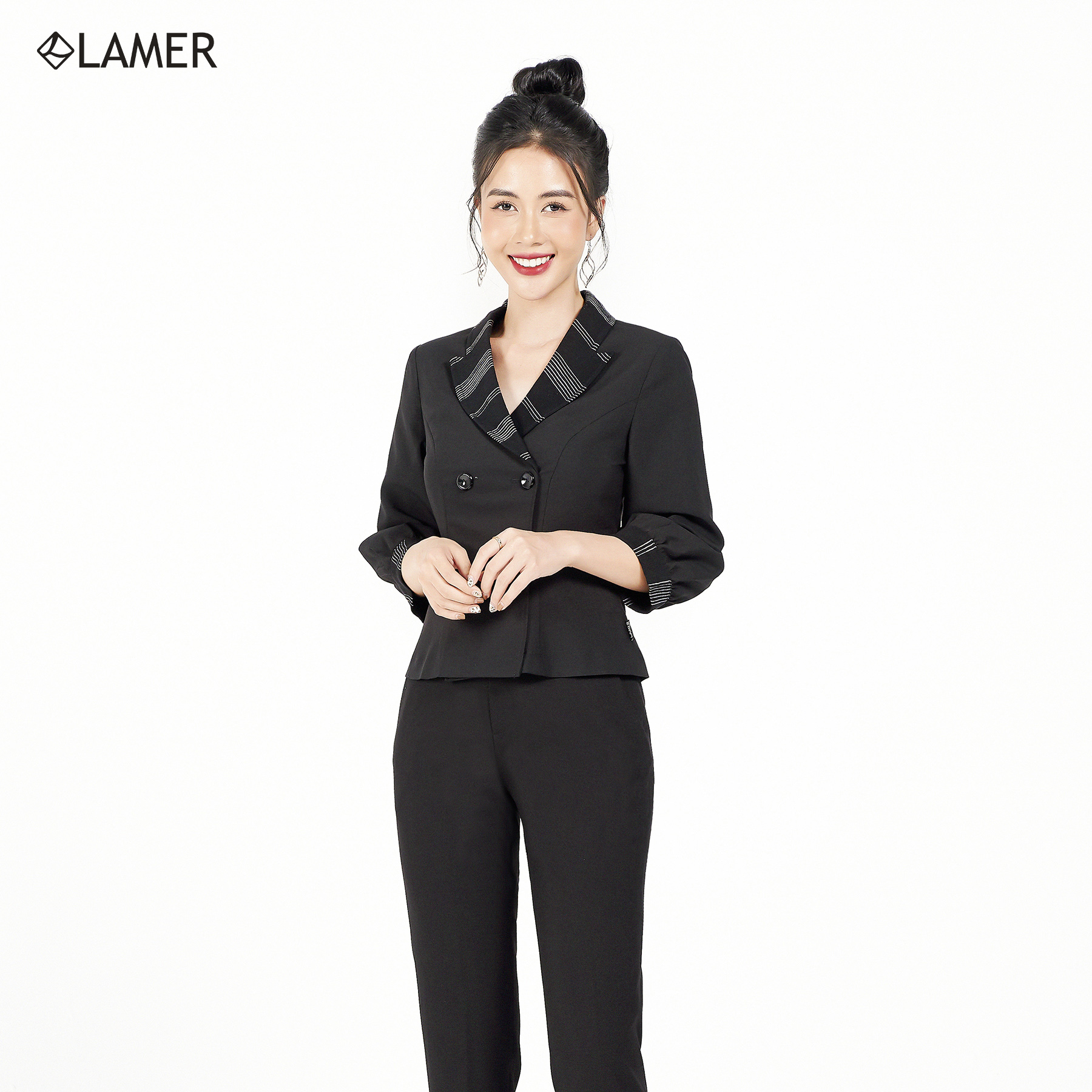 Áo vest tay nhún GBQ018 LAMER L65D20Q003
