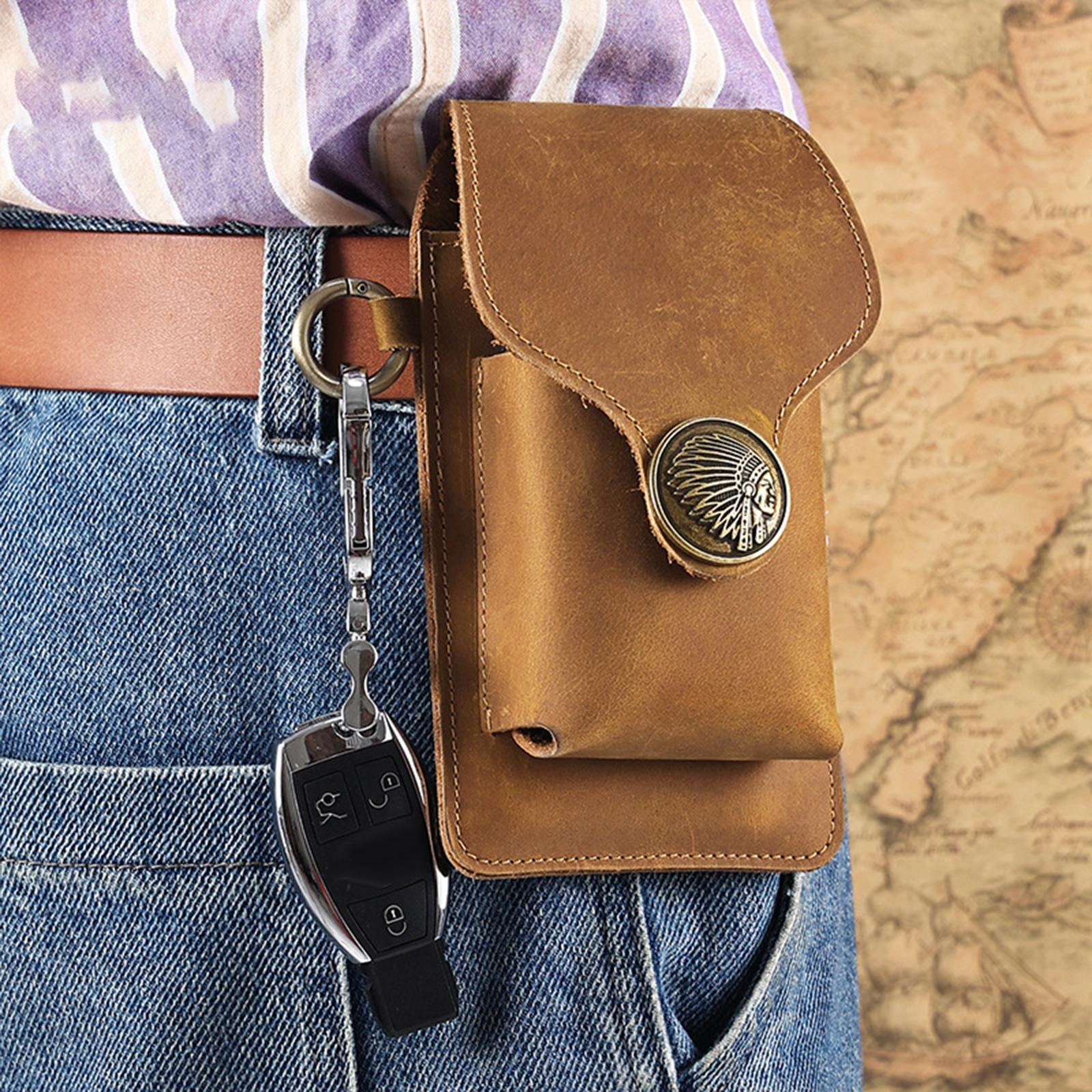 Waist Bag Pouch Carrying Case for Men Belt Loop Phone Holster for Outdoor