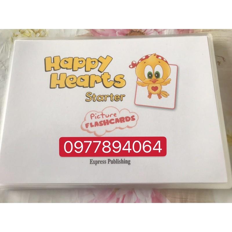 Flashcards Happy Heart Stater ️ép plastics bền đẹpgiáo cụ dạy học cần thiết cho giáo viên Tiếng Anh