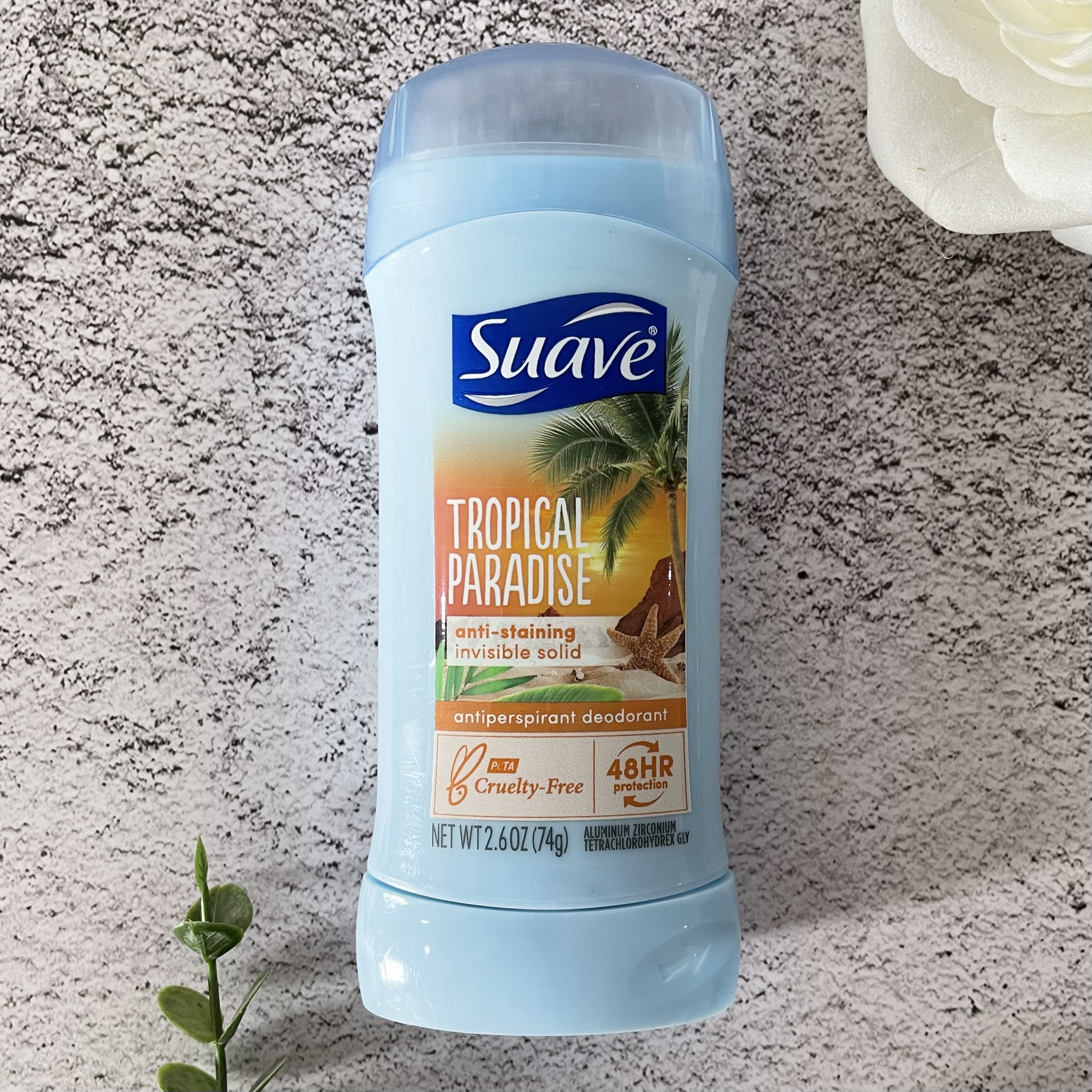 Lăn khử mùi Suave 48 Hour Protection Powder 74g Hàng Nhập Mỹ