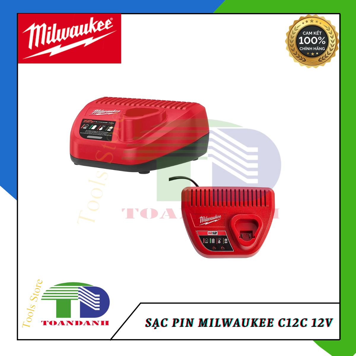 Sạc pin Milwaukee C12C 12V