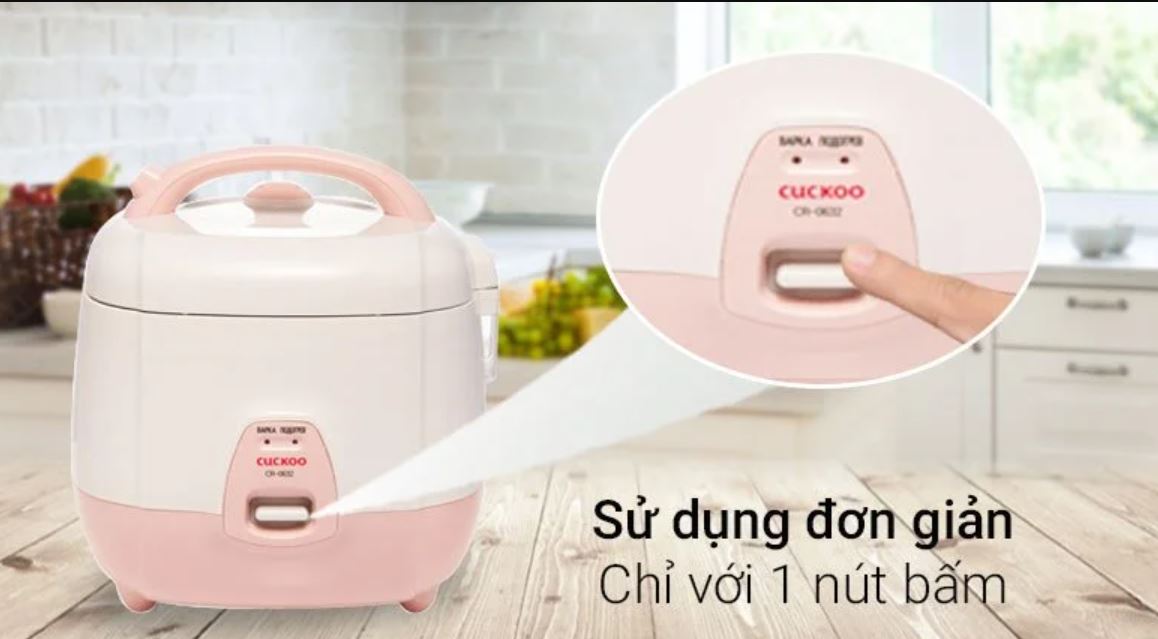 Nồi cơm điện Cuckoo CR0632 - Hàng chính hãng