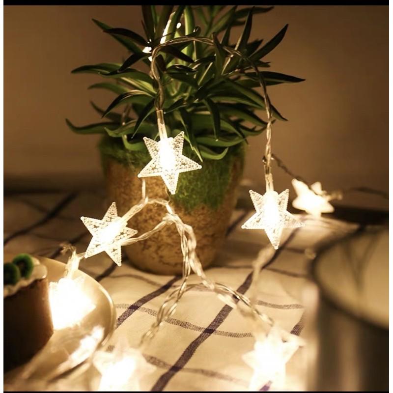 Đèn led trang trí 40 ngôi sao dài 6 mét