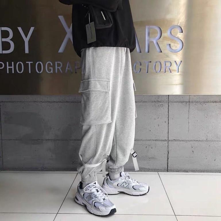 Quần jogger túi hộp cột dây chân_TOPONESTORE