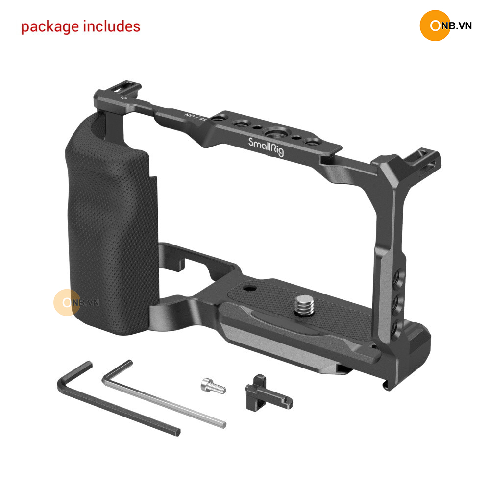 SmallRig Cage with Grip for So-ny ZV-E10 3538b