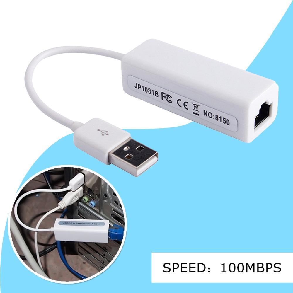 Đầu chuyển đổi Ethernet USB 2.0 sang mạng LAN RJ45