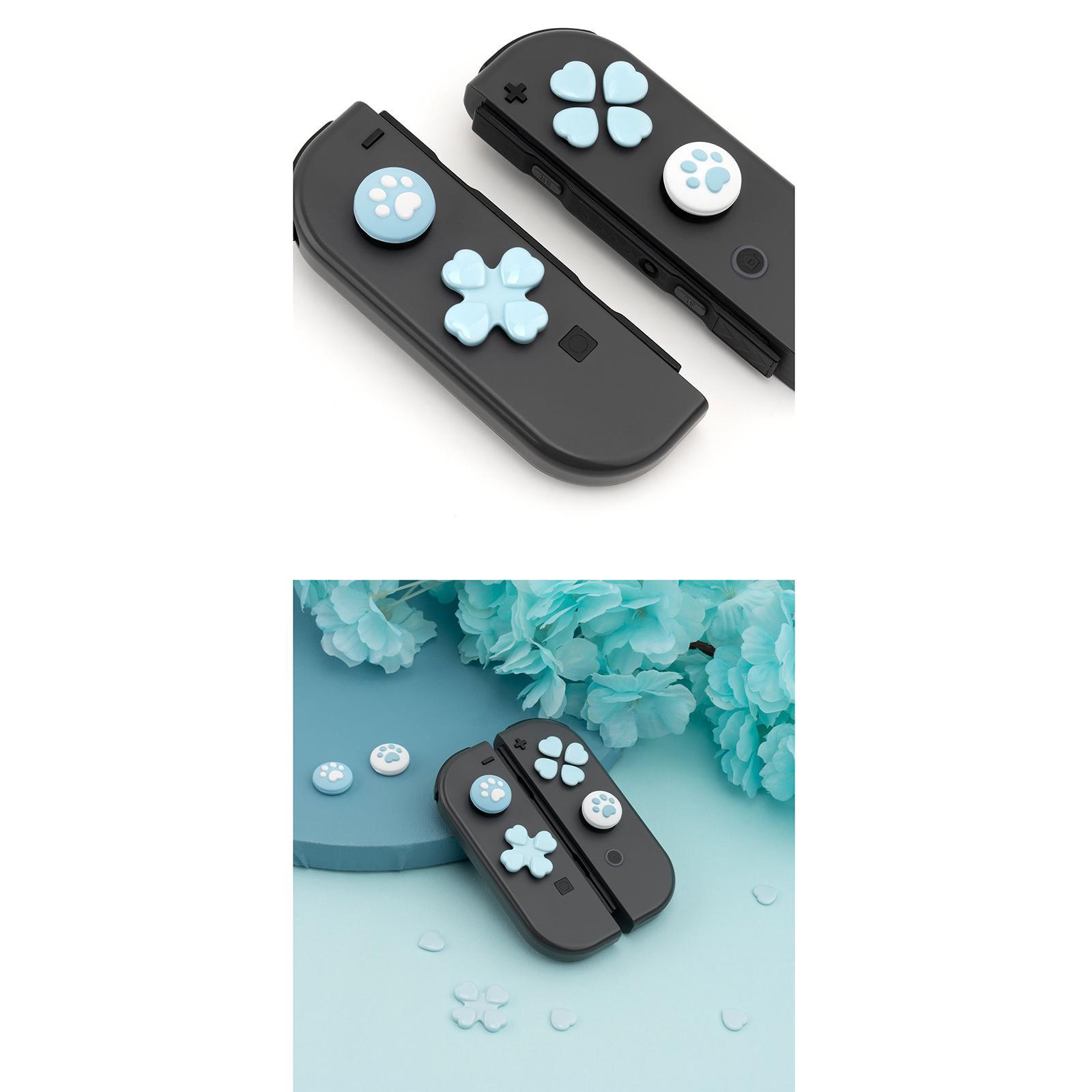 Joystick Protective Cover Soft Silicone Set Close Fit for  Switch