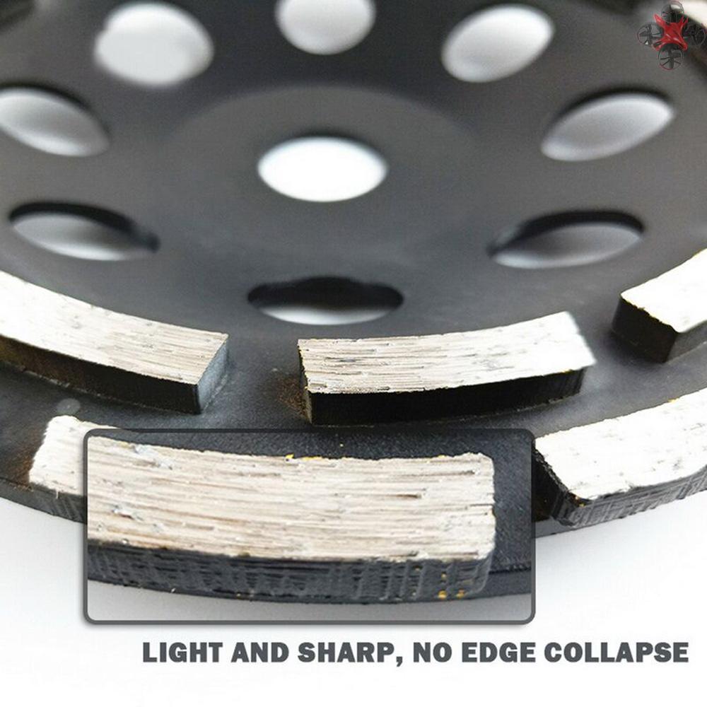 Diamond-Impregnated Wheel Thicken Marble Beton Polished Piece Double Row Abrasive Wheel