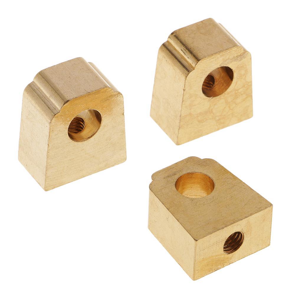 3 Sets Brass Upholstery Home Furniture Wooden Door Lock Hardware Accessories Replacement Parts Gold