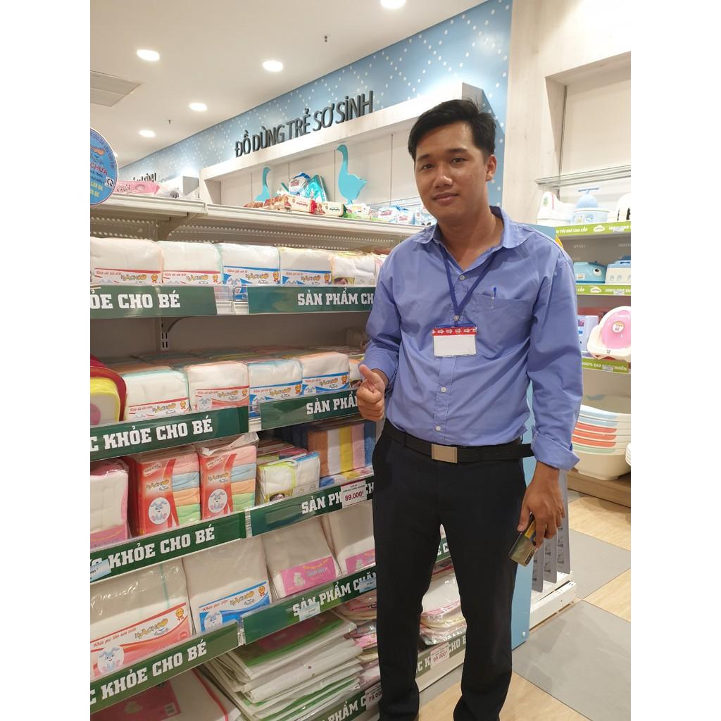 Khăn sữa siêu mềm KACHOOBABY bịch 3 lớp mềm mại thấm hút tốt, dùng để lau mặt, quàng cổ, thấm sữa