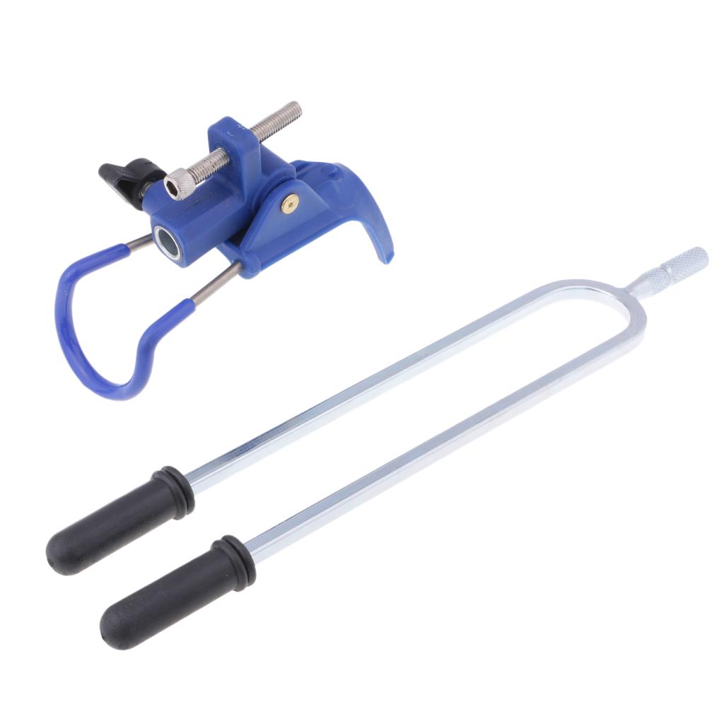 Stainless Steel Fishing Rod Holder Rest Gear Fishing Pole Stand Bracket Blue