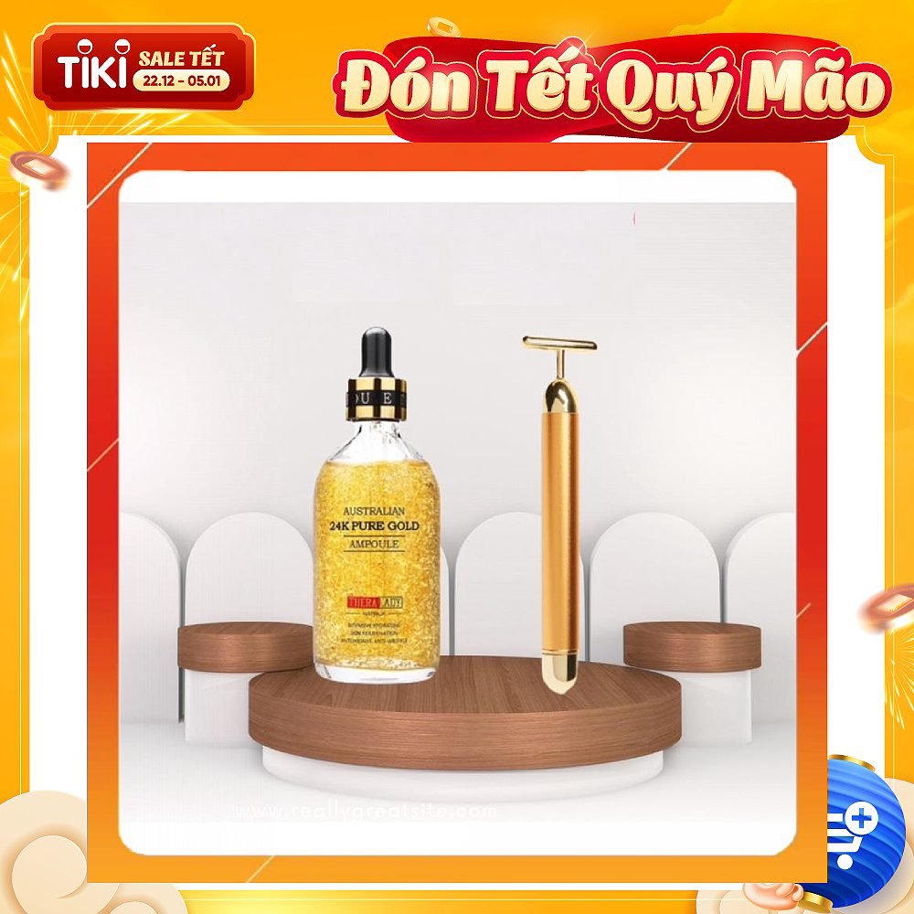 SERUM TINH CHẤT VÀNG 24K PURE GOLD AMPOULE 100ml - THERA LADY