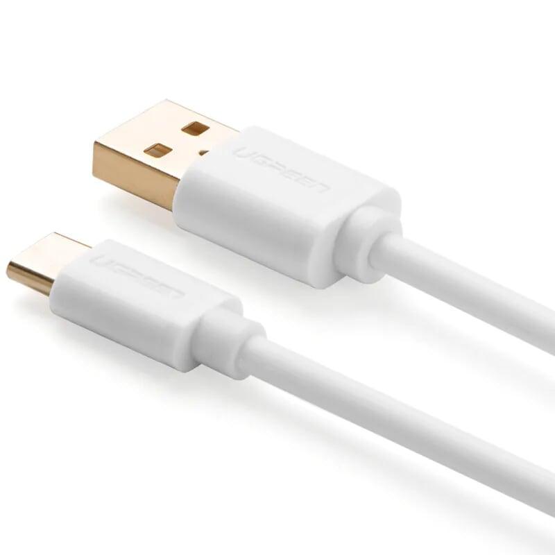 Ugreen UG30166US141TK 1.5M Thiết bị chuyển đổi USB 2.0 sang Type-C truyền dữ liệu và sạc - HÀNG CHÍNH HÃNG