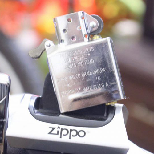 Bật Lửa Zippo 167 Coils &amp; Color Armor High Polish Chrome