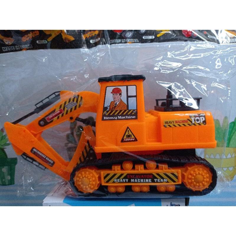 Đồ chơi xe cẩu múc màu vàng cho bé yêu