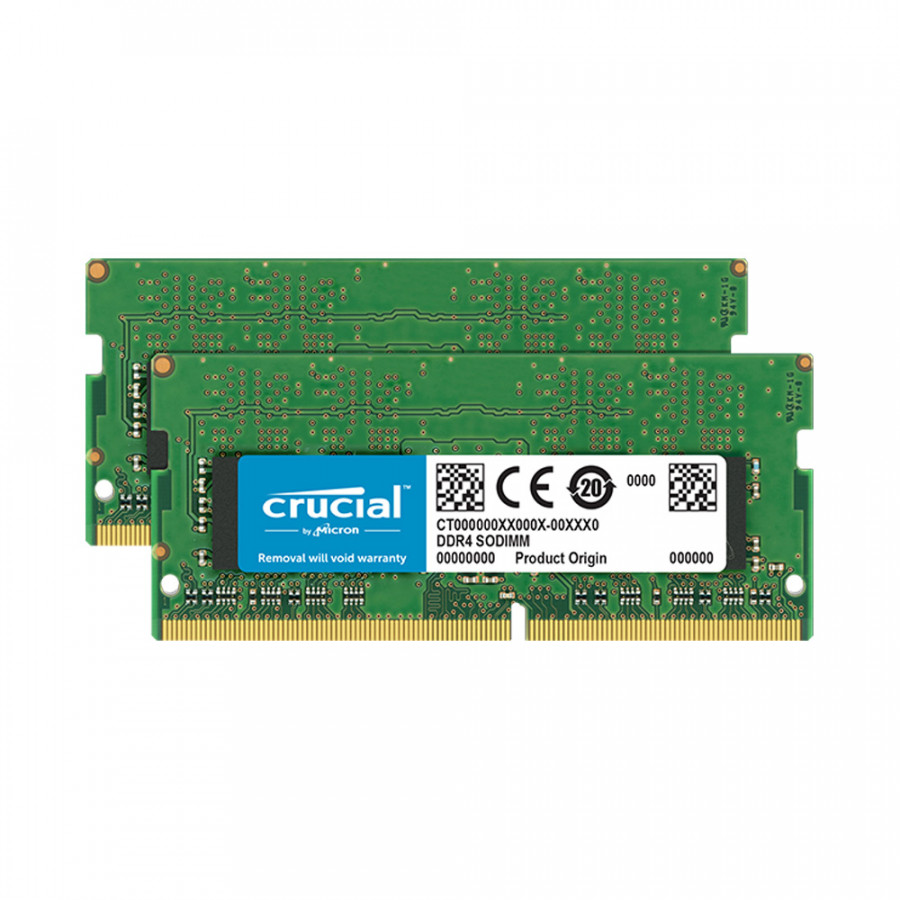 Ram laptop Crucial DDR4 16GB (2x8GB) Bus 2666Mhz SODIMM CT2K8G4SFS8266 - Hàng Chính Hãng