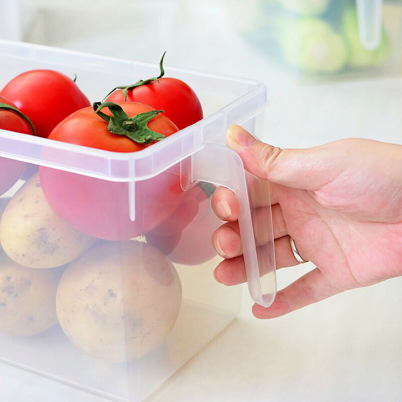Hộp Bảo Quản Thực Phẩm, Ngũ Cốc Có Nắp Và Tay Cầm Tiện Dụng-Thể Tích 4,7L