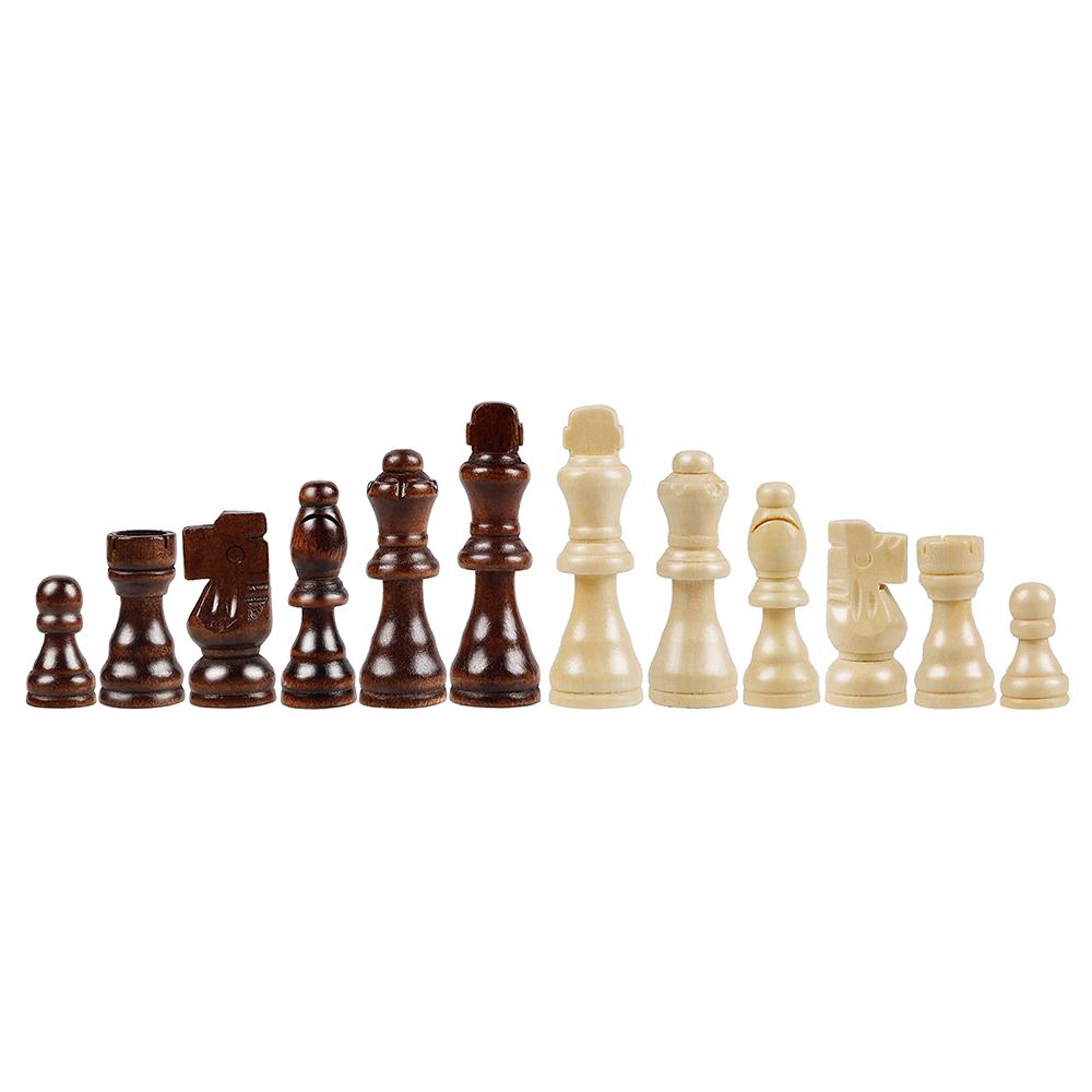 32pcs International Chess Pieces Wood Chess Game Replacement