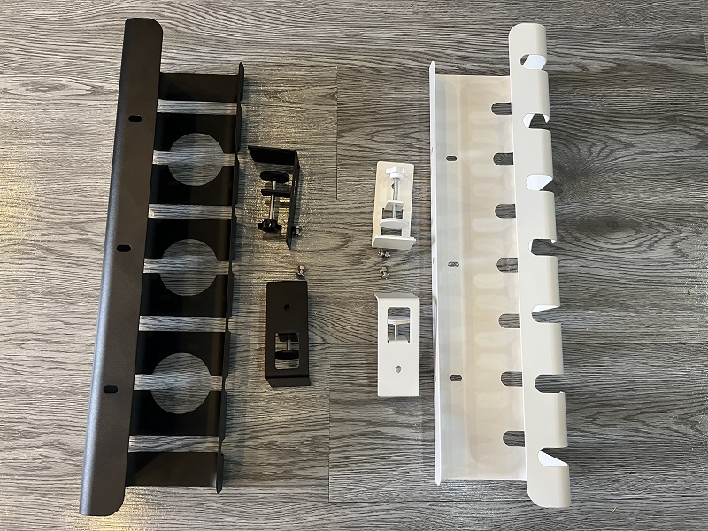 Giá Đỡ Ổ Cắm Điện Dưới Gầm Bàn; Giá Treo Ổ Cắm Điện Setup Bàn Làm Việc Không Cần Khoan Vít Nhiều Màu