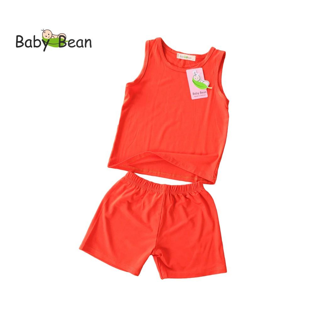 Đồ Bộ Thun Lạnh Sát Nách Bé Sơ Sinh Trai BabyBean MÃU NGẪU NHIÊN (7kg-13kg)