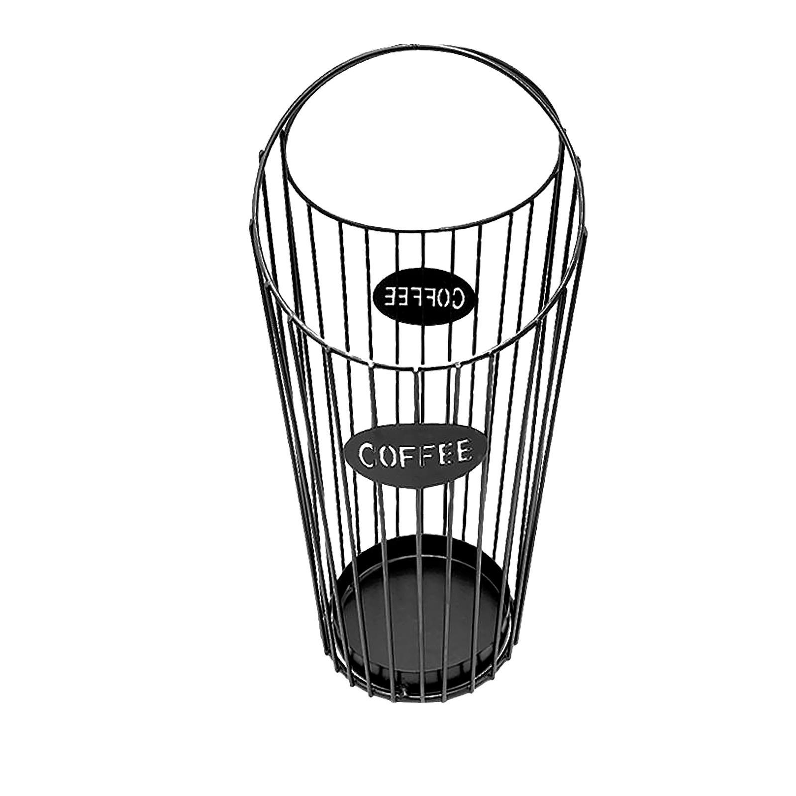 Coffee Capsule Holder Large Capacit Coffee Capsule Storage Basket for Countertop