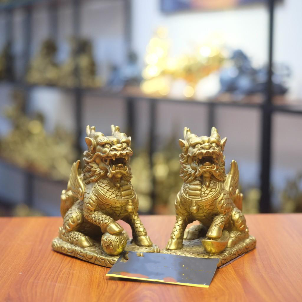 Tượng Kỳ Lân Bằng Đồng, Linh Vật Phong Thủy