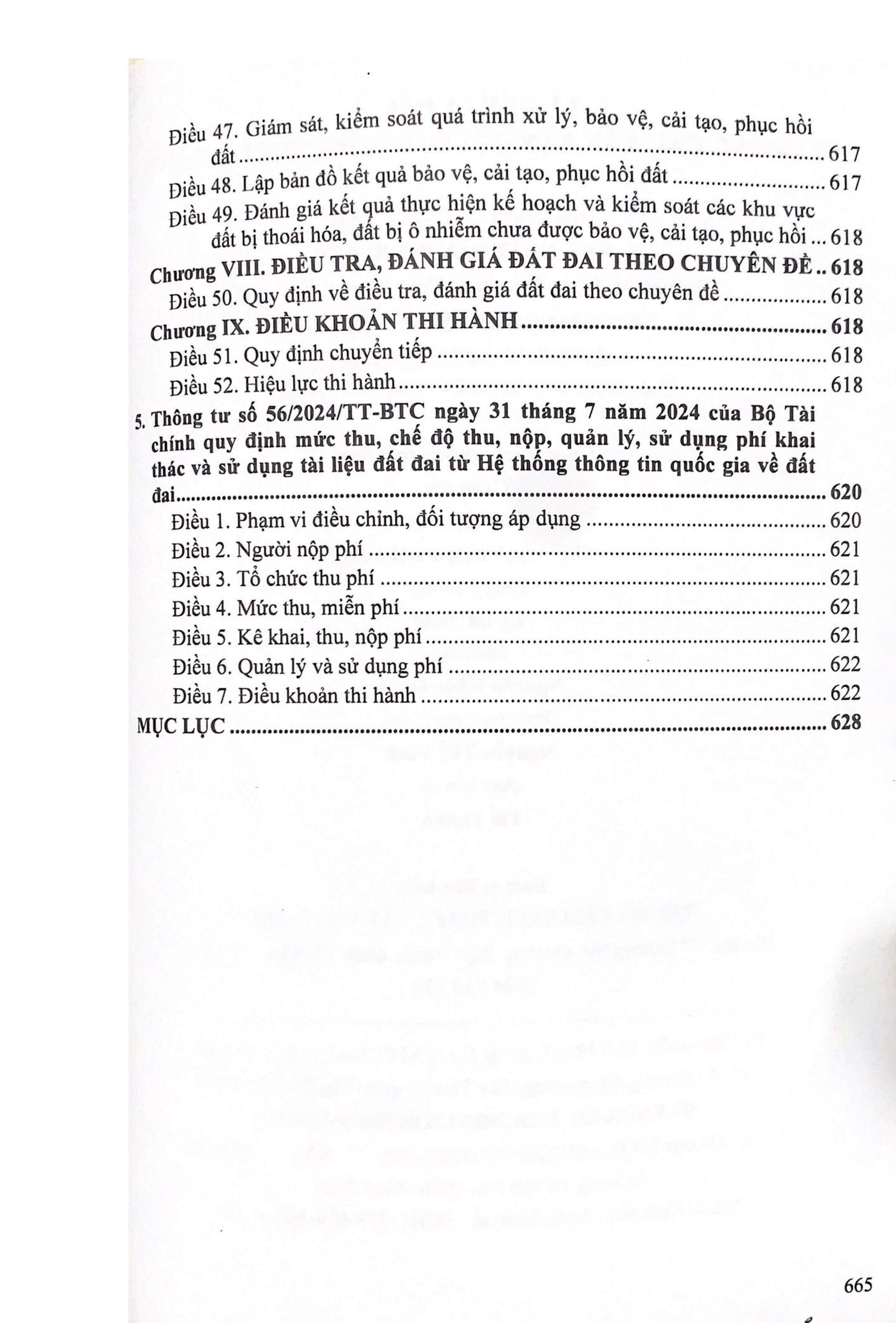 Luật Đất Đai hệ thống các văn bản quy định chi tiết thi hành
