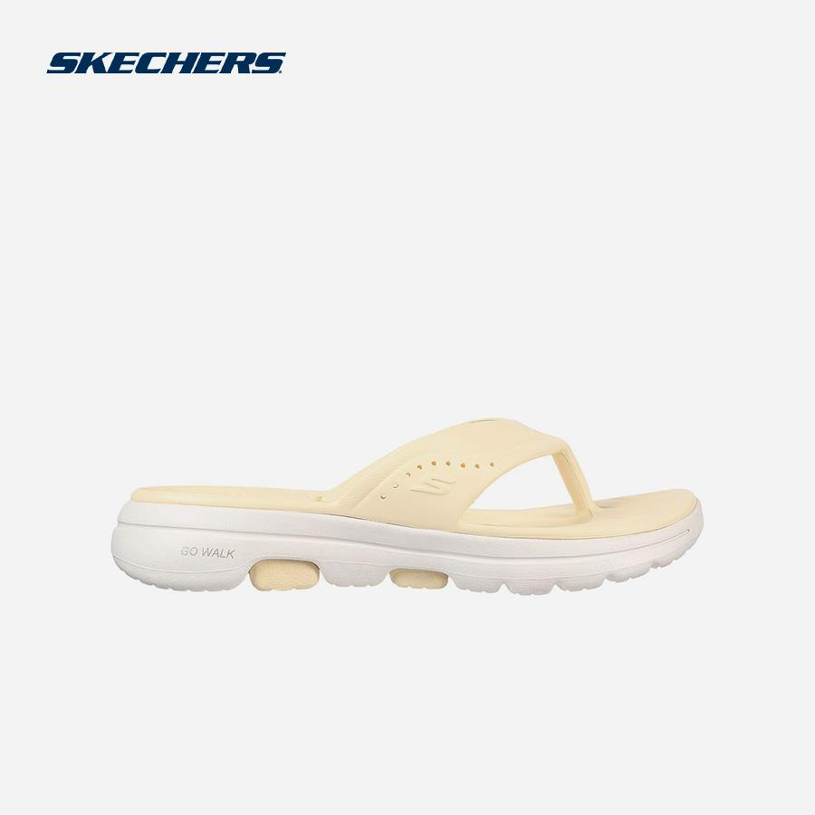 Dép xỏ ngón nữ Skechers Go Walk 5 - Fall For It - 111289-YEL