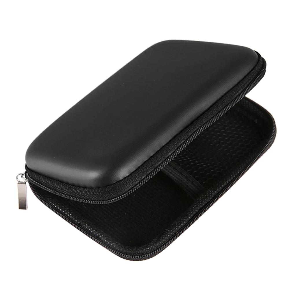 2x USB External HDD Hard Drive Disk Hard Case Bag Carry Pouch Case